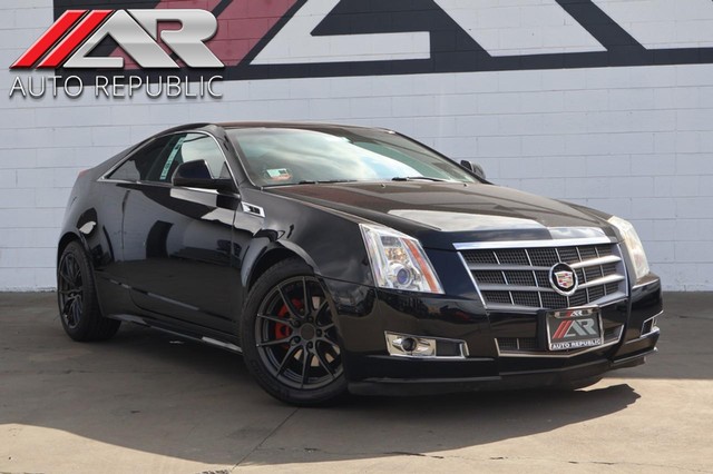 2011 Cadillac CTS Performance Coupe w/performance luxury package at Auto Republic in Santa Ana CA