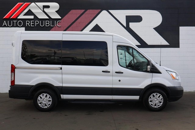 2016 Ford Transit Wagon t-150 130" med Roof w/RH Sliding Door & Mobile Office Set Up at Auto Republic in Orange CA