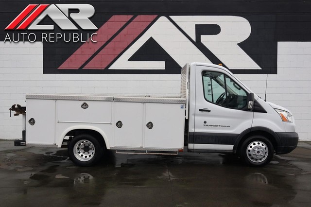 2016 Ford Transit Chassis W/UTILITY BED & STORAGE at Auto Republic in Orange CA