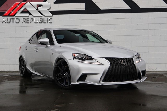 2015 Lexus IS 350 F Sport Sedan w/Navigation & Premium Sound at Auto Republic in Fullerton CA