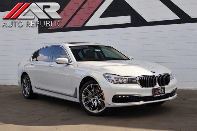 2016 BMW 740i W/NAPPA LEATHER, EXECUTIVE PACKAGE 2 & 20" WHEELS at Auto Republic in Fullerton CA