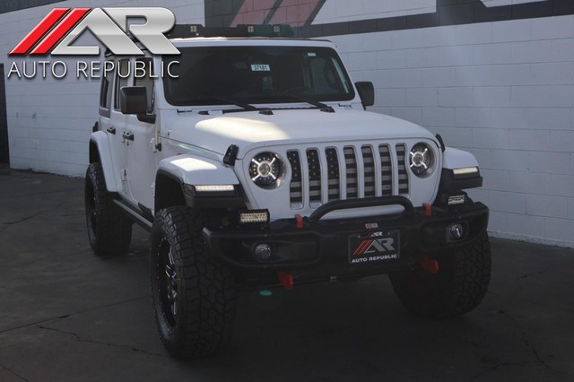 2018 Jeep Wrangler Unlimited Sahara 4X4 8 SPD AUTOMATIC W/3 PIECE FREEDOM TOP at Auto Republic in Cypress CA