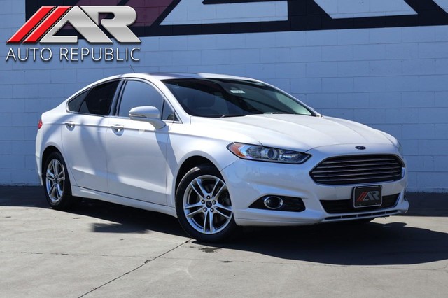 2016 Ford Fusion Energi Titanium w/adaptive cruise/driver assist/moonroof at Auto Republic in Fullerton CA