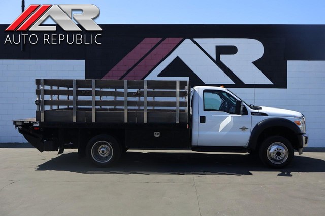 2016 Ford Super Duty F-550 DRW XL DIESEL STAKE BED at Auto Republic in Orange CA