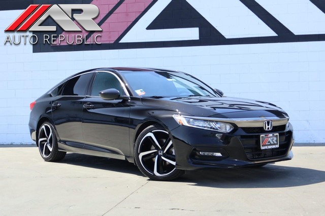 2018 Honda Accord Sedan Sport 1.5 CVT at Auto Republic in Fullerton CA