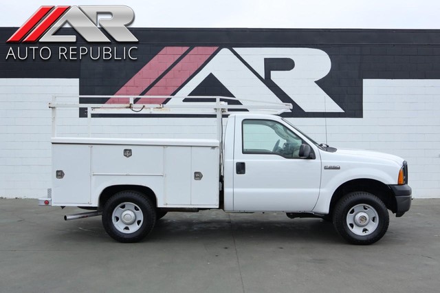 2007 Ford Super Duty F-250 XL 4X4 W/FULL UTILITY BED at Auto Republic in Cypress CA