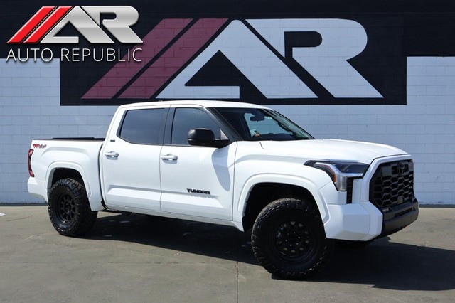 2023 Toyota Tundra TRD SPORT 4X4 CrewMax W/OVERSIZE OFF ROAD WHEELS AND TIRES at Auto Republic in Fullerton CA