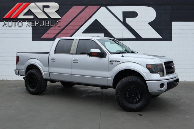 2013 Ford F-150 SUPERCREW FX2 LUX  "LIFTED" WITH OFF ROAD WHEELS AND TIRES at Auto Republic in Fullerton CA
