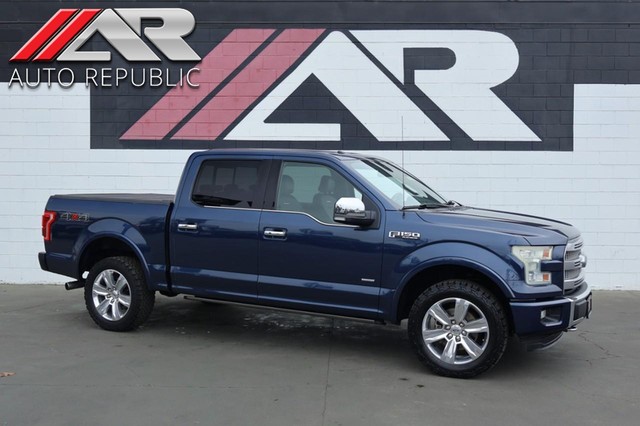 2015 Ford F-150 4WD Platinum SuperCrew at Auto Republic in Fullerton CA