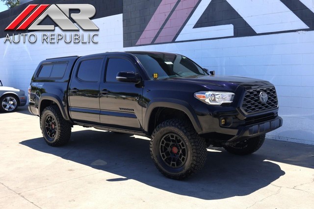 2021 Toyota Tacoma 4WD TRD Off Road Dbl Cab "lifted" w/off road wheels and tires at Auto Republic in Fullerton CA
