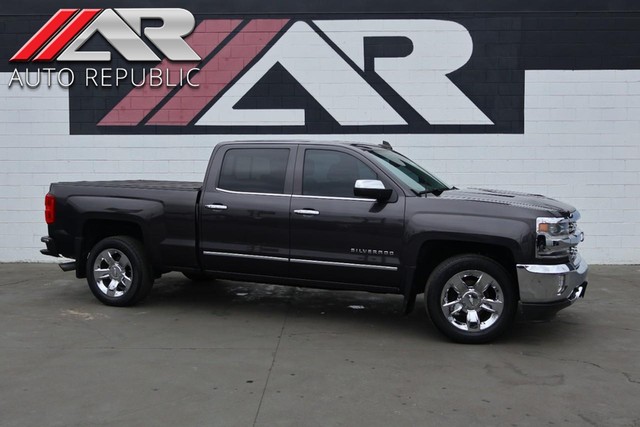 2016 Chevrolet Silverado 1500 LTZ CREW CAB W/1LZ & SPORT PACKAGE at Auto Republic in Fullerton CA