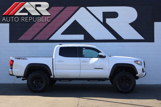 2019 Toyota Tacoma TRD OFF ROAD Dbl Cab "lifted" W/off road wheels and tires at Auto Republic in Fullerton CA