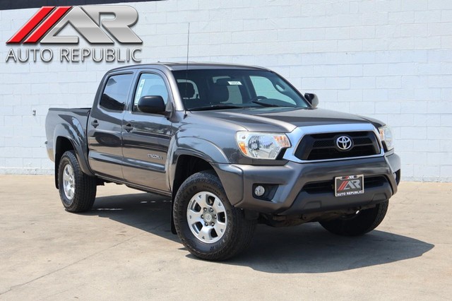 2012 Toyota Tacoma 4X4 Double Cab SR5 W/TOWING PACKAGE at Auto Republic in Fullerton CA