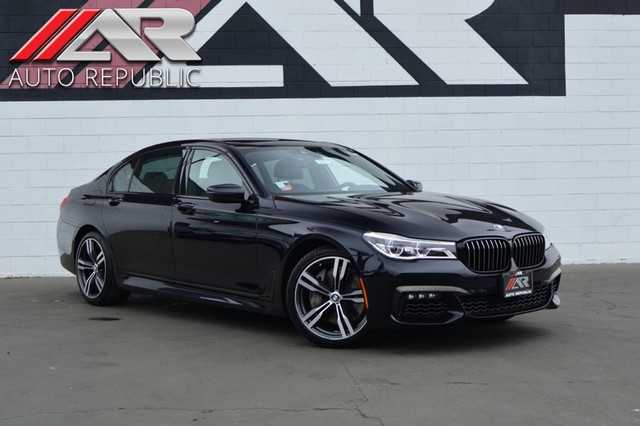 2019 BMW 750i M Sport w/executive package & panoramic Sky Lounge LED Roof at Auto Republic in Fullerton CA