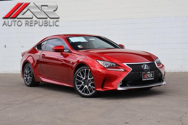 2017 Lexus RC 350 F Sport W/NAVIGATION & PREMIUM AUDIO at Auto Republic in Fullerton CA