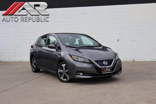 Orange CA 2021 Nissan LEAF more details - nissan leaf