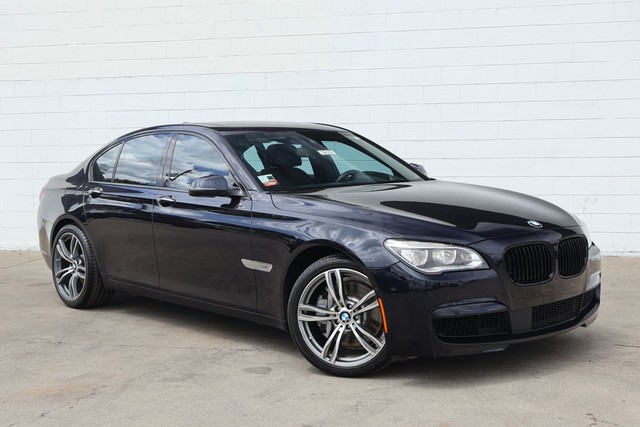 Orange CA 2014 BMW 750i more details - bmw 750i