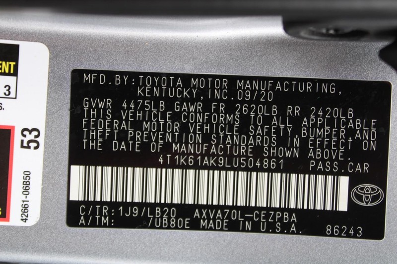 Toyota Camry Vehicle Image 26