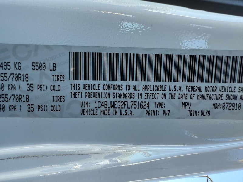 Jeep Wrangler Unlimited Vehicle Image 25
