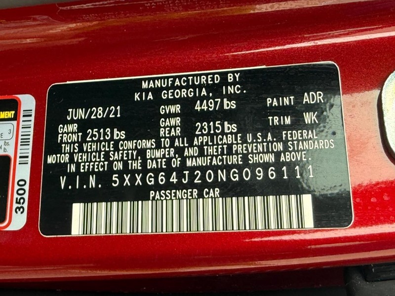 Kia K5 Vehicle Image 27