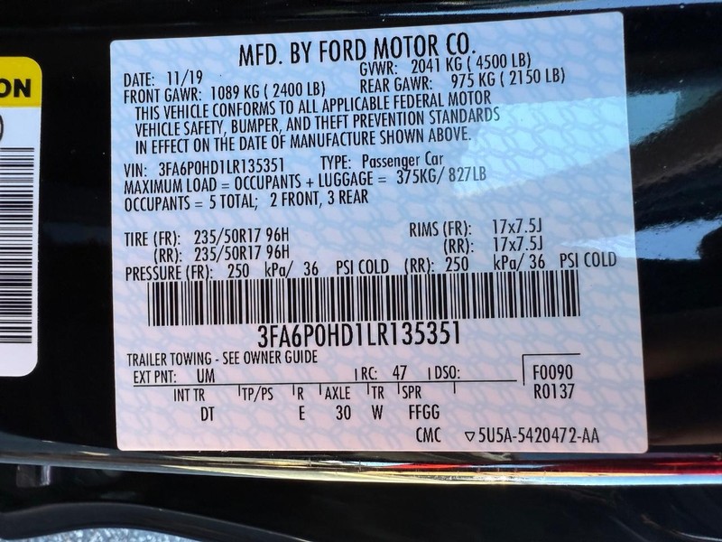 Ford Fusion Vehicle Image 25