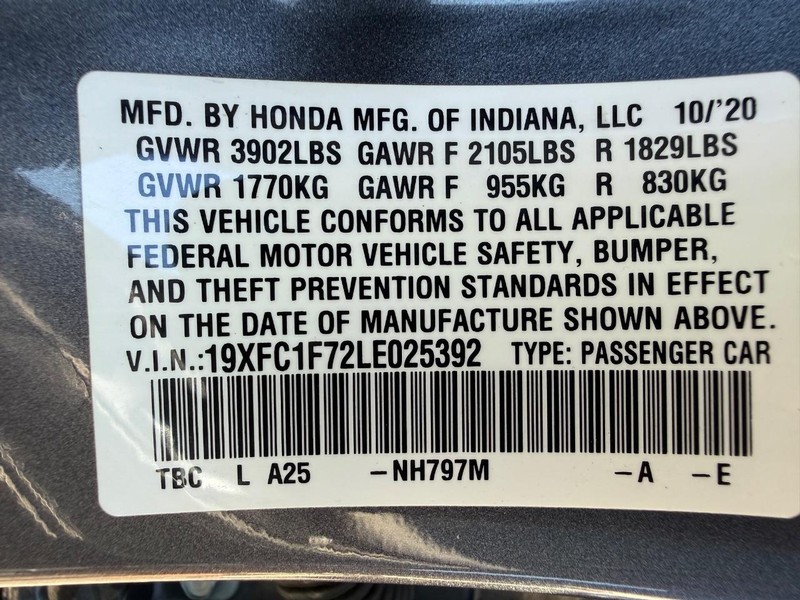 Honda Civic Sedan Vehicle Image 27