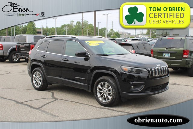 2021 Jeep Cherokee 4WD Latitude Lux at Tom O'Brien Chrysler Jeep Dodge Ram in Indianapolis IN