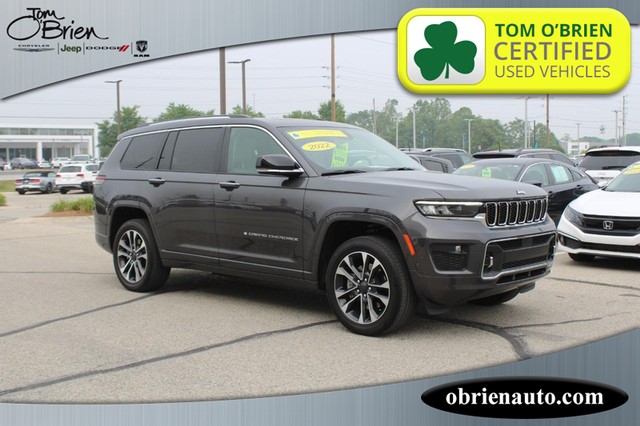 2022 Jeep Grand Cherokee L 4WD Overland at Tom O'Brien Chrysler Jeep Dodge Ram in Indianapolis IN