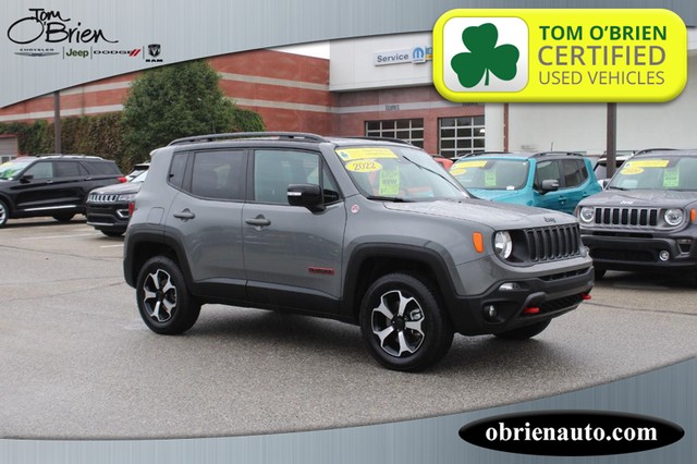 2022 Jeep Renegade 4WD Trailhawk at Tom O'Brien Chrysler Jeep Dodge Ram in Indianapolis IN