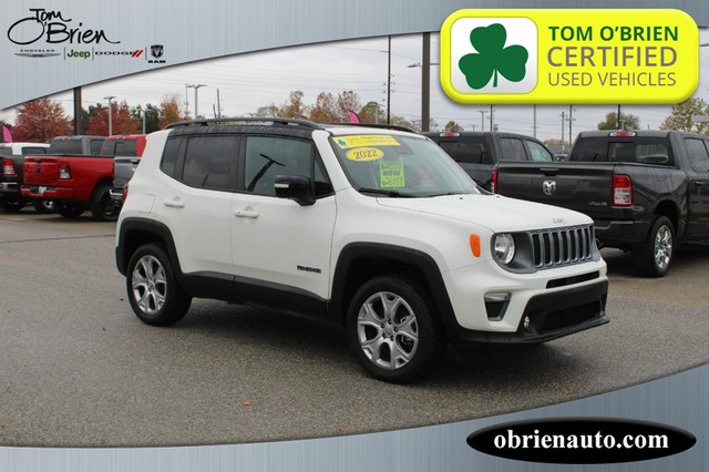 2022 Jeep Renegade 4WD Limited at Tom O'Brien Chrysler Jeep Dodge Ram in Indianapolis IN