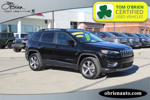2022 Jeep Cherokee 4WD Limited at Tom O'Brien Chrysler Jeep Dodge Ram in Indianapolis IN