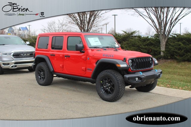 2024 Jeep Wrangler 4xe Willys at Tom O'Brien Chrysler Jeep Dodge Ram in Indianapolis IN