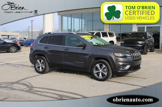 2019 Jeep Cherokee 4WD Limited at Tom O'Brien Chrysler Jeep Dodge Ram in Indianapolis IN