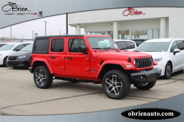 2024 Jeep Wrangler 4xe Sport S at Tom O'Brien Chrysler Jeep Dodge Ram in Indianapolis IN
