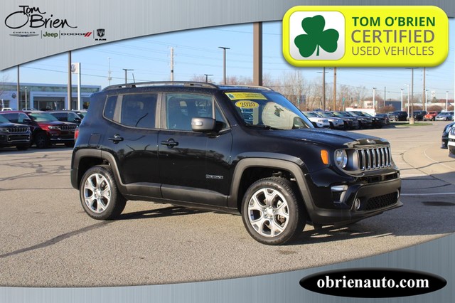 2020 Jeep Renegade 4WD Limited at Tom O'Brien Chrysler Jeep Dodge Ram in Indianapolis IN