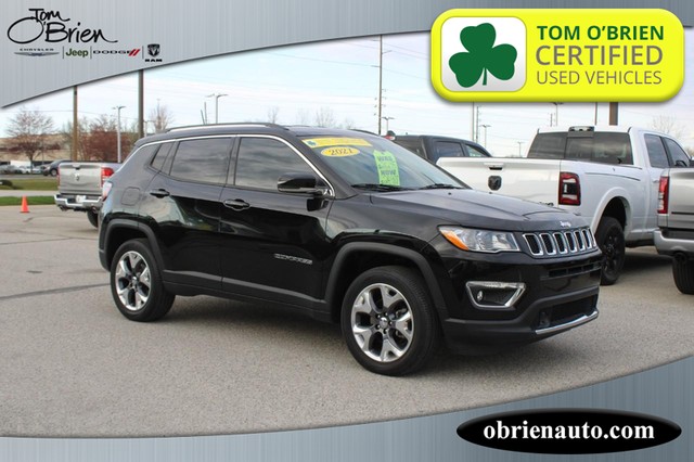 2021 Jeep Compass 4WD Limited at Tom O'Brien Chrysler Jeep Dodge Ram in Indianapolis IN