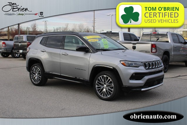 2023 Jeep Compass 4WD Limited at Tom O'Brien Chrysler Jeep Dodge Ram in Indianapolis IN