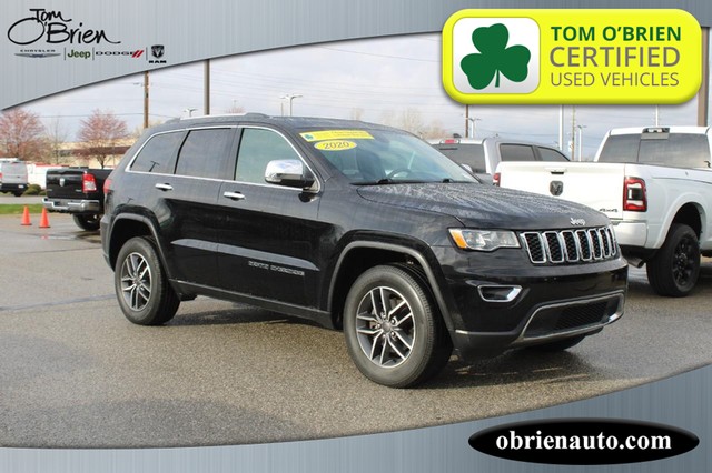 2020 Jeep Grand Cherokee 4WD Limited at Tom O'Brien Chrysler Jeep Dodge Ram in Indianapolis IN