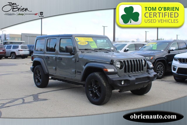 2021 Jeep Wrangler Sport Altitude at Tom O'Brien Chrysler Jeep Dodge Ram in Indianapolis IN