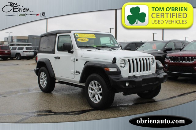 2023 Jeep Wrangler Sport S at Tom O'Brien Chrysler Jeep Dodge Ram in Indianapolis IN