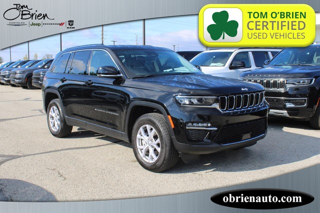 2022 Jeep Grand Cherokee 4WD Limited at Tom O'Brien Chrysler Jeep Dodge Ram in Indianapolis IN