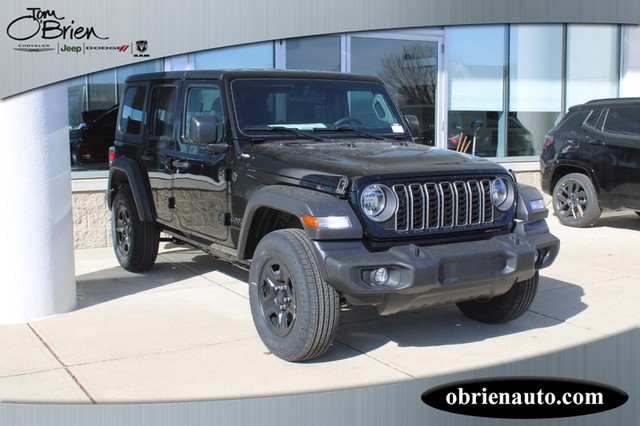 2025 Jeep Wrangler Sport at Tom O'Brien Chrysler Jeep Dodge Ram in Indianapolis IN