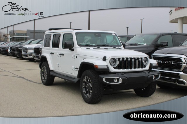 2025 Jeep Wrangler Sahara at Tom O'Brien Chrysler Jeep Dodge Ram in Indianapolis IN