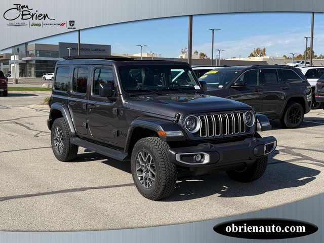 2025 Jeep Wrangler Sahara at Tom O'Brien Chrysler Jeep Dodge Ram in Indianapolis IN