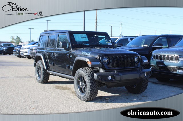 2025 Jeep Wrangler 4xe Willys at Tom O'Brien Chrysler Jeep Dodge Ram in Indianapolis IN