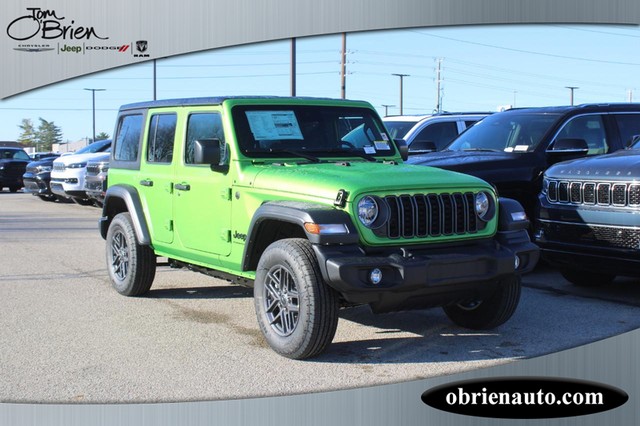 2025 Jeep Wrangler Sport S at Tom O'Brien Chrysler Jeep Dodge Ram in Indianapolis IN