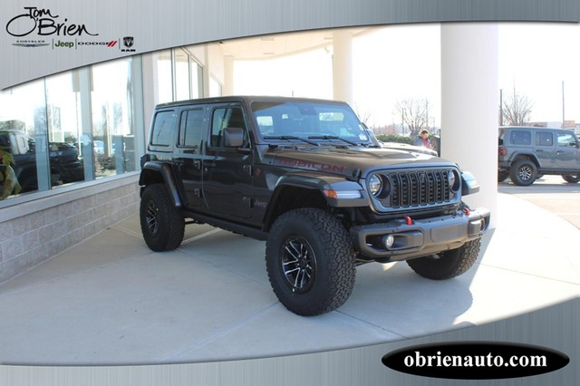 2025 Jeep Wrangler Rubicon X at Tom O'Brien Chrysler Jeep Dodge Ram in Indianapolis IN