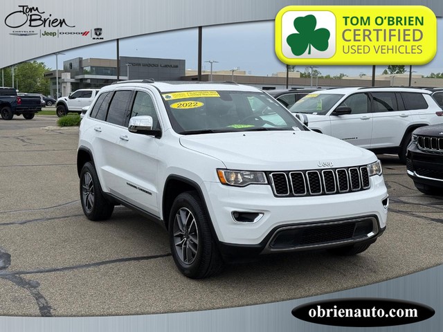 2022 Jeep Grand Cherokee WK 4WD Limited at Tom O'Brien Chrysler Jeep Dodge Ram in Indianapolis IN
