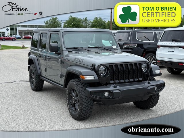 2021 Jeep Wrangler Willys at Tom O'Brien Chrysler Jeep Dodge Ram in Indianapolis IN