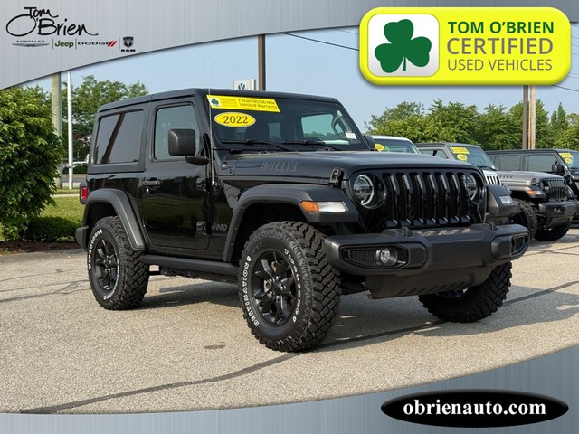 2022 Jeep Wrangler Willys at Tom O'Brien Chrysler Jeep Dodge Ram in Indianapolis IN